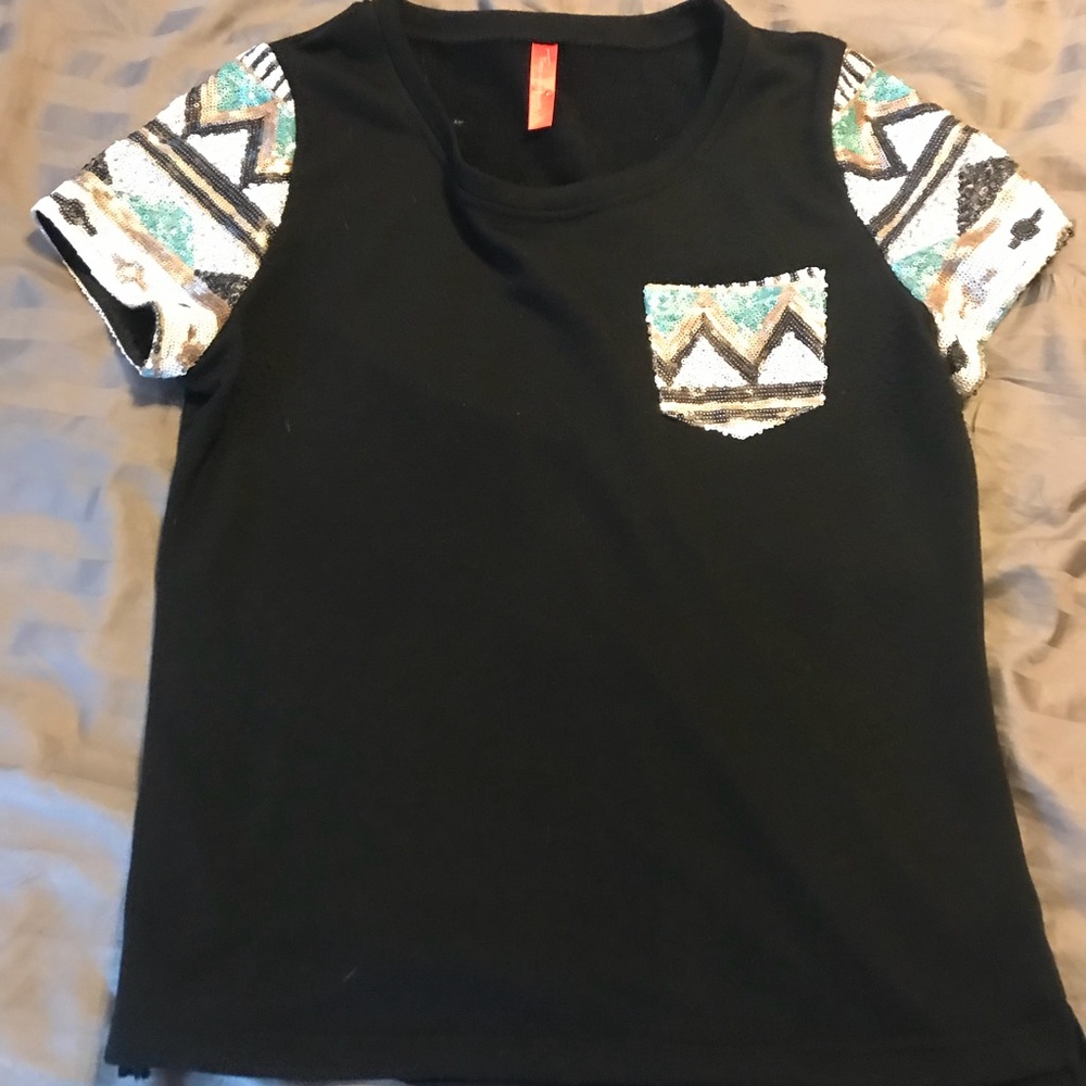 Sequin shirt